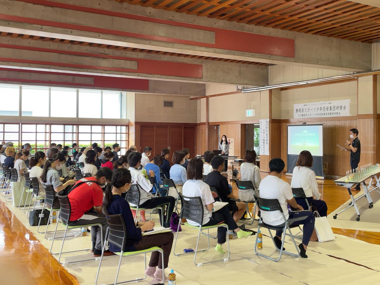 5月22日静岡県母集団研修会　中野さん食育講座でした